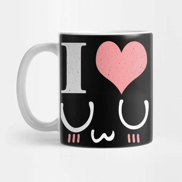 Love Blush UwU Face Vaporwave Anime Aesthetic Sad Girl Mug TeePublic